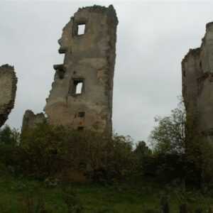 Majkowice - ruiny zamku