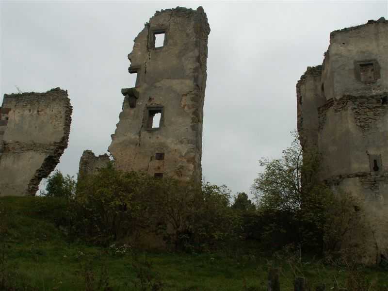 Majkowice - ruiny zamku